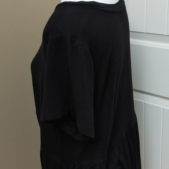 In every story by Penningtons black peasant baby doll top 1X - Picture 6 of 10